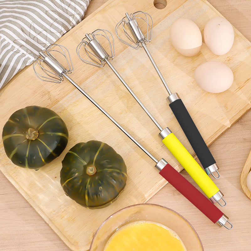 Hand-Push Rotary Whisk
