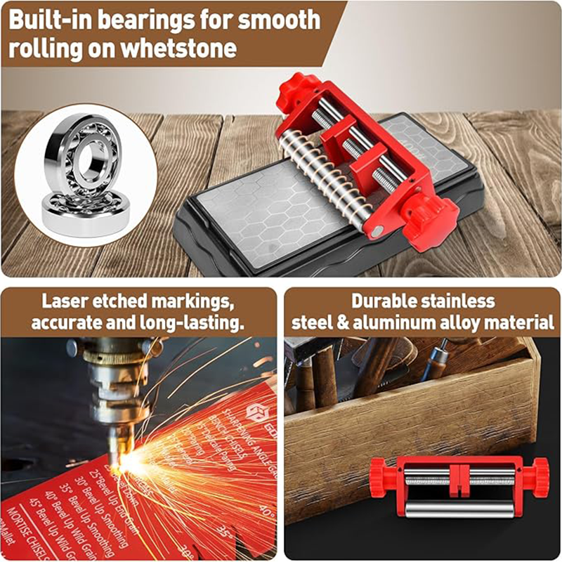 ⏰Precision Honing Guide for Chisels and Planes