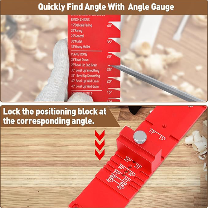 ⏰Precision Honing Guide for Chisels and Planes