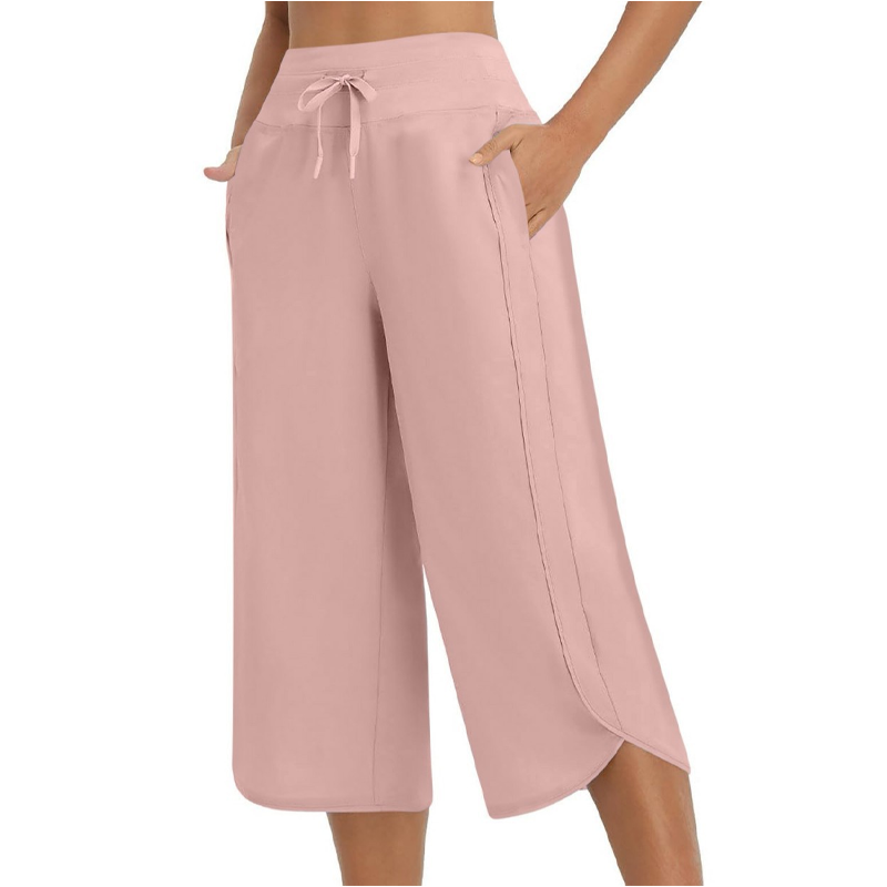 🥳SUMMER HOT SALE🥳💞50K+ SOLD!💥50% OFF! 🔥Women's Casual Wide-Leg Capri Trousers