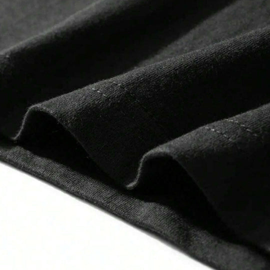 👕"Living Single"🌈Colorful Graphic Print Casual Tee