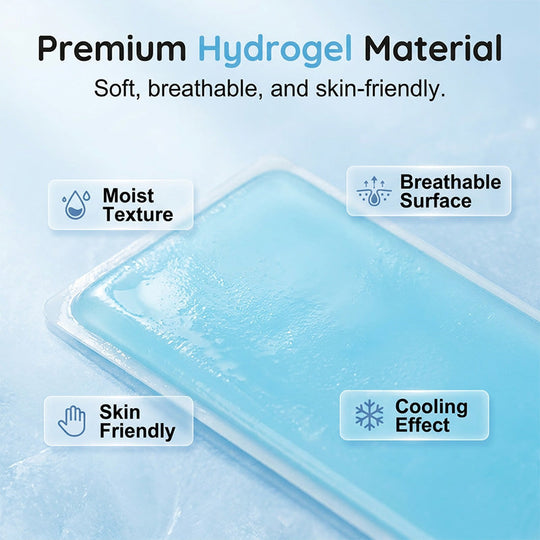 Gentle Skin-Friendly Instant Cooling Relief Patches