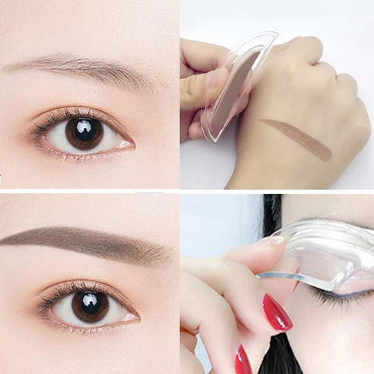 ✨ 50% OFF!🖌️Instant Adjustable Eyebrow Stamp – Two‑color brow powder, waterproof & smudge‑proof. Natural, full brows in seconds! 💕🎀