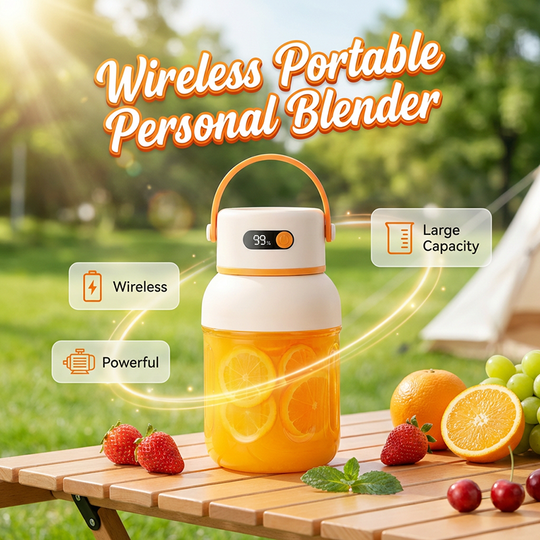 ⚡ Cordless. Self-Cleans. Crushes Ice. The Only Blender You’ll Take Everywhere – 🔥40% OFF Get Yours Now！!