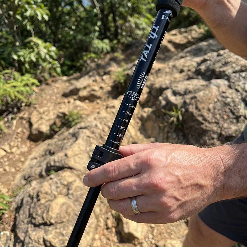 ⛰️ Last Day Special Price £18.99 ! ✨ Adjustable Aluminum Alloy Trekking Pole – Durable, Shock-Absorbing, Lightweight 🌲