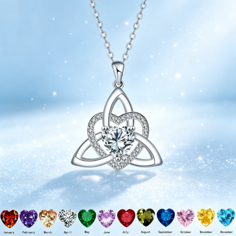 🥳2026 HOT SALE🥳 ⏳Limited-time 30% off⏰ Celtic Knot Heart Pendant Necklace ！！