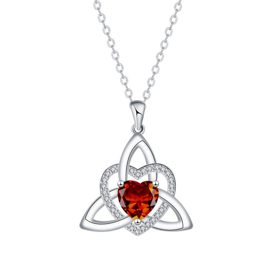 🥳2026 HOT SALE🥳 ⏳Limited-time 30% off⏰ Celtic Knot Heart Pendant Necklace ！！