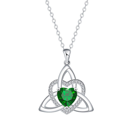 🥳2026 HOT SALE🥳 ⏳Limited-time 30% off⏰ Celtic Knot Heart Pendant Necklace ！！