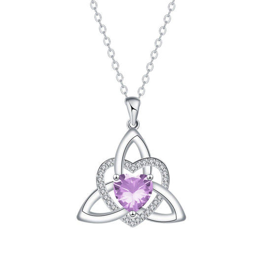 🥳2026 HOT SALE🥳 ⏳Limited-time 30% off⏰ Celtic Knot Heart Pendant Necklace ！！
