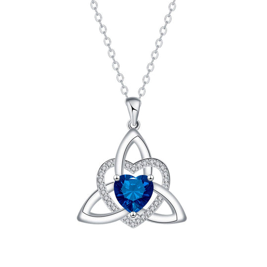 🥳2026 HOT SALE🥳 ⏳Limited-time 30% off⏰ Celtic Knot Heart Pendant Necklace ！！