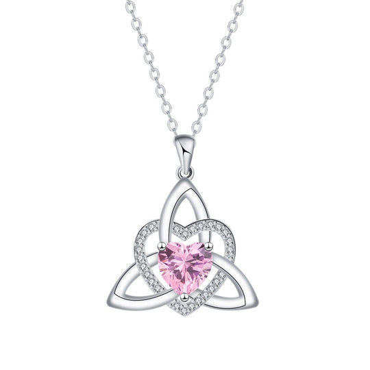 🥳2026 HOT SALE🥳 ⏳Limited-time 30% off⏰ Celtic Knot Heart Pendant Necklace ！！