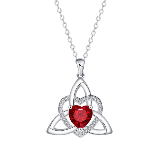 🥳2026 HOT SALE🥳 ⏳Limited-time 30% off⏰ Celtic Knot Heart Pendant Necklace ！！