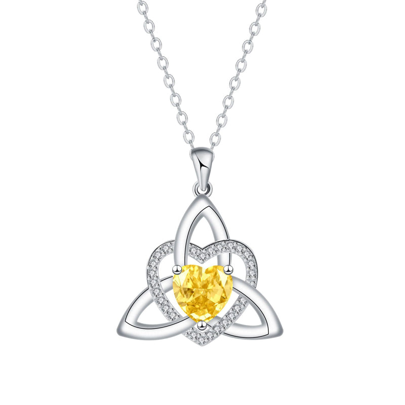 🥳2026 HOT SALE🥳 ⏳Limited-time 30% off⏰ Celtic Knot Heart Pendant Necklace ！！