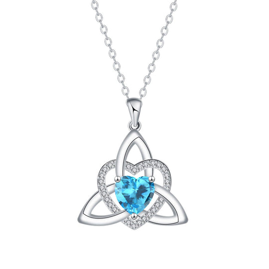 🥳2026 HOT SALE🥳 ⏳Limited-time 30% off⏰ Celtic Knot Heart Pendant Necklace ！！