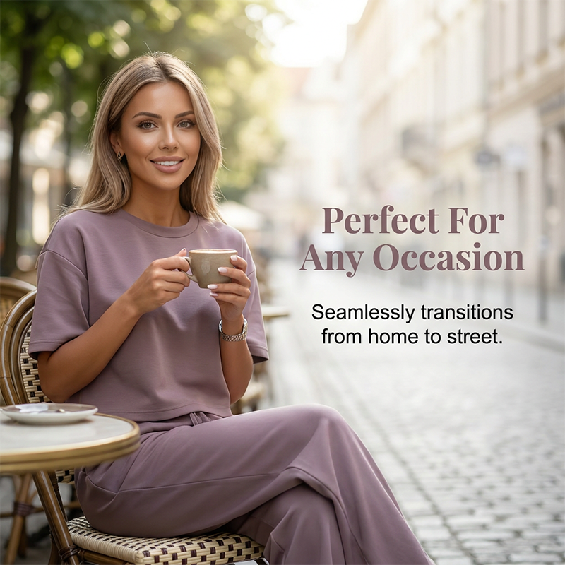 👗 50% OFF NOW! 🏆 Women's Top & Wide-Leg Pants Set – Flowy, versatile & perfect for summer, beach or casual chic – effortless style 🌸