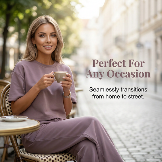 👗 50% OFF NOW! 🏆 Women's Top & Wide-Leg Pants Set – Flowy, versatile & perfect for summer, beach or casual chic – effortless style 🌸