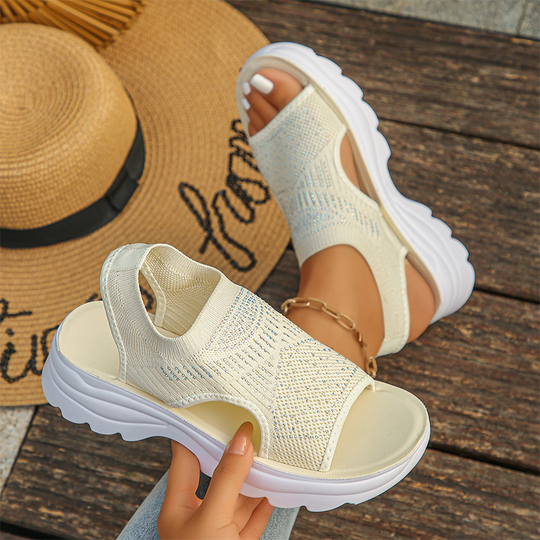 🥳2026 HOT SALE🥳Women's Breathable Mesh Platform Sandals