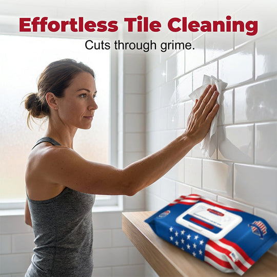 🔥 Limited Time Offer! Get 50% OFF! 🔥Streak-Free Glass & Tile Wipes