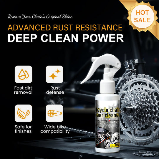 🔥LIMITED TIME 30% OFF! 🔥Deep-Cleaning & Rust-Resistant Bicycle Chain Cleaner