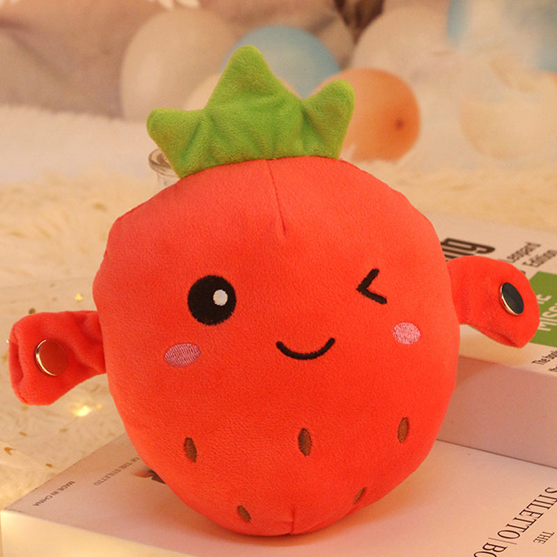 🎁nteractive Fruit Plush Toy | Musical Rhythm & Sensor Beat Doll for Early Years Development | Soft Sensory Companion