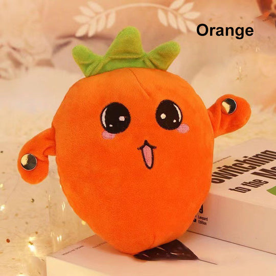 🎁nteractive Fruit Plush Toy | Musical Rhythm & Sensor Beat Doll for Early Years Development | Soft Sensory Companion