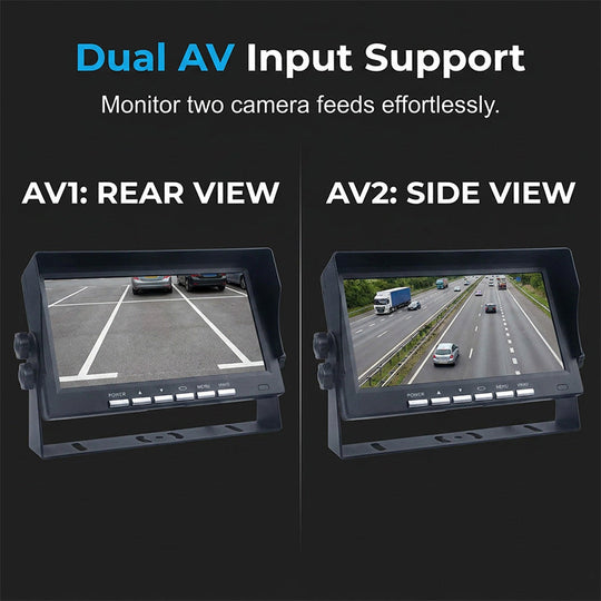 🥳50K+ SOLD!🚛📹 50% OFF! 7″ Wireless Backup Camera System – Stable 2.4G signal, 12V‑24V. Perfect for trucks & RVs. 🛡️✨