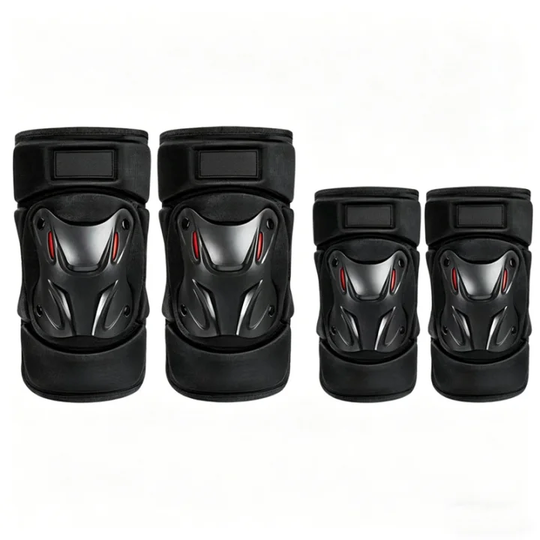 🛡️ LIMITED-TIME 49% OFF! ✨ Motorcycle Knee & Elbow Guard Set – Hard Shell, Articulated, Adjustable 🏍️