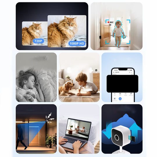 Night Vision WiFi Security Camera
