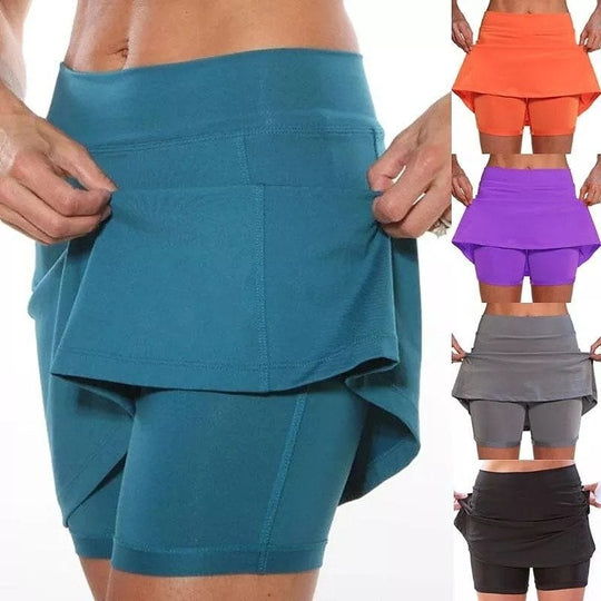 💥 Last Day! Special Sale – Only £11.99 👚Anti-Chafing Active Skort – Super soft and comfortable🔥