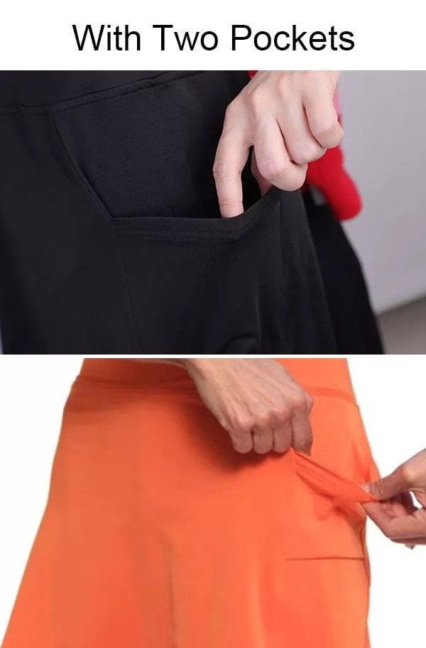 💥 Last Day! Special Sale – Only £11.99 👚Anti-Chafing Active Skort – Super soft and comfortable🔥