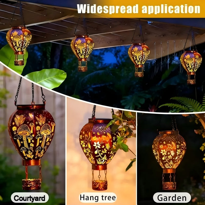 📢📢50% OFF !! ⏰ Solar Hot Air Balloon Lantern