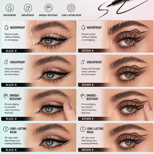 🏆 Last Day Special Price £9.99 ! 🔥Buy 1 Get 1 Free🎁Waterproof Liquid Eyeliner Pen
