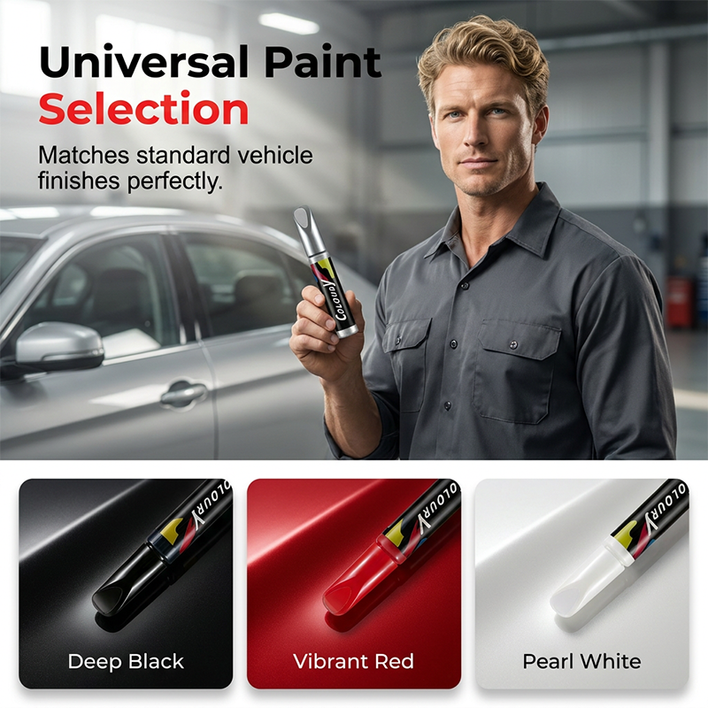 🏆 Last Day Special Price 🔥Buy 1 Get 1 Free🎁Car Scratch Repair Touch Up Paint Pen