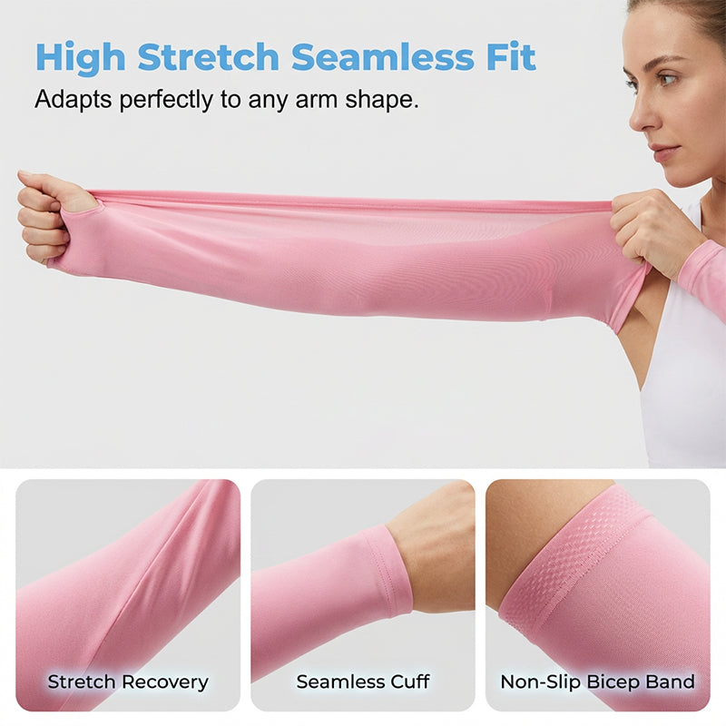 ☀️ Cooling UV Protection Arm Sleeves – Stay Cool & Sun Safe All Summer