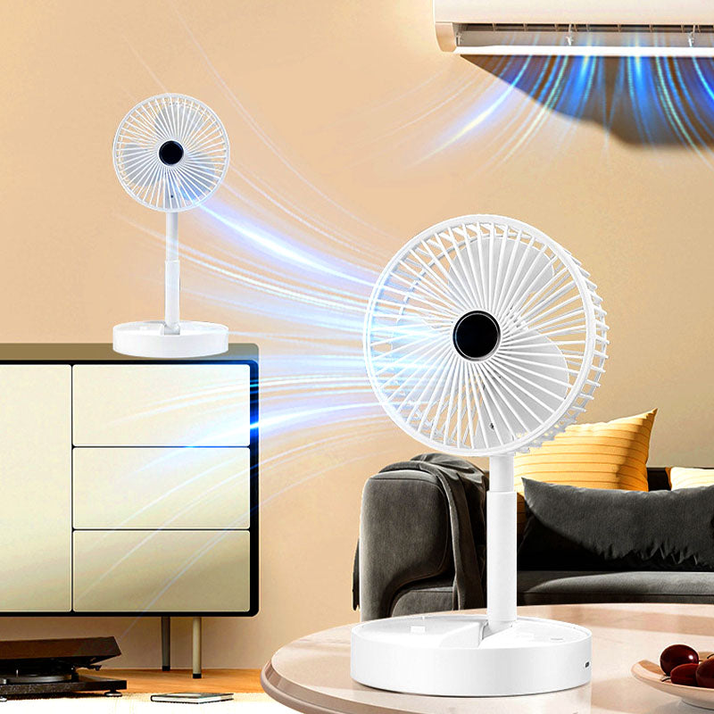 Foldable plug-in fan