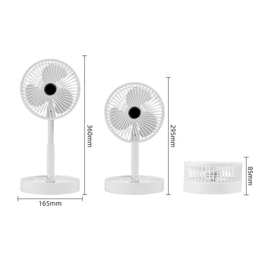 Foldable plug-in fan