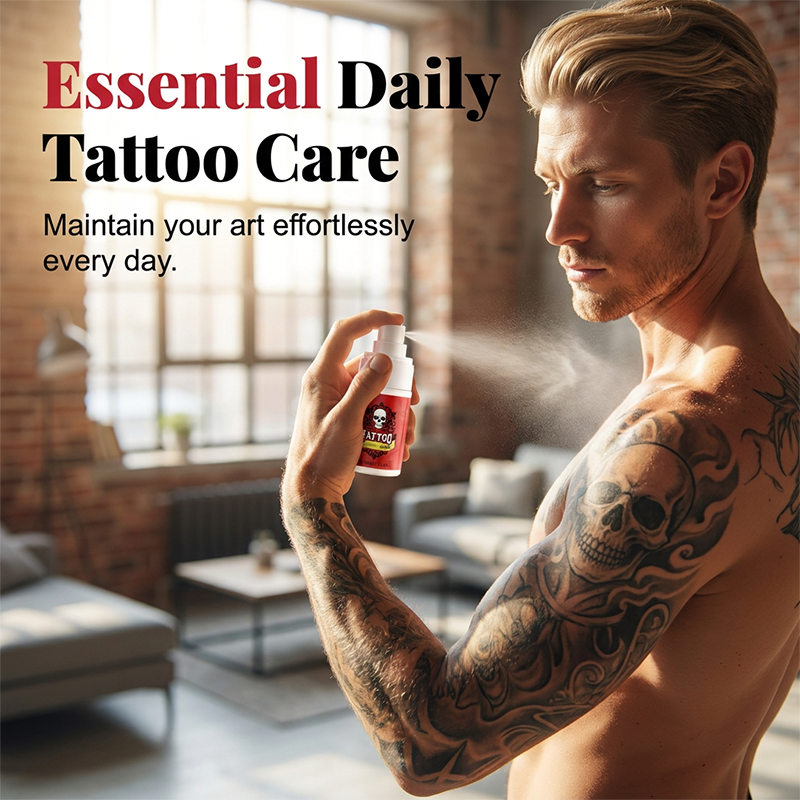 💥 50K+ sold!💉 Tattoo aftercare spray – ultra-fine mist, hydrates, revives ink vibrancy. 30% OFF! 🎨✨