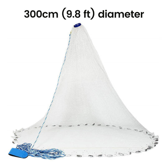 ⏳Time-Limited Special⏰Easy-Throw Cast Net – Heavy-Duty Mesh, Rapid Sinking & Versatile – For Freshwater & Saltwater 🐟