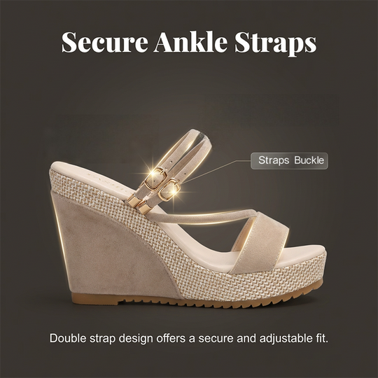 📢📢50% OFF !! ⏰Women’s High Heel Wedge Sandals