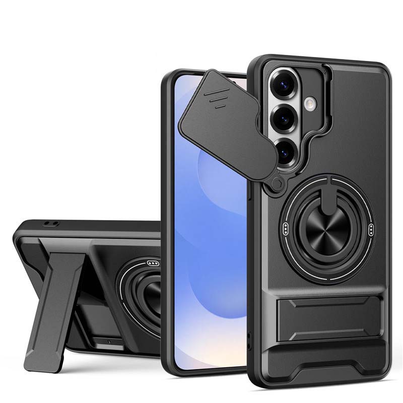 📱 30% OFF NOW! ⏰ Samsung Phone Case – Heavy-duty with camera cover & ring stand – Shockproof, precise cutouts & 360° rotating grip – all-around protection 🔒