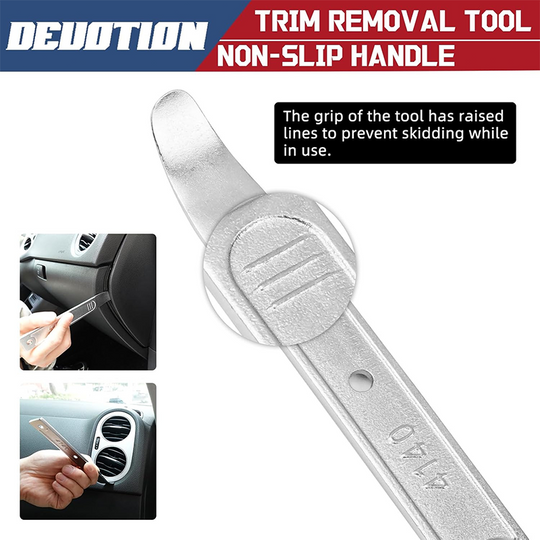 💪⛏️ Car Trim Removal Tool – Metal Core, No More Broken Plastic Pry Bars | DIY Installation Made Easy ✅