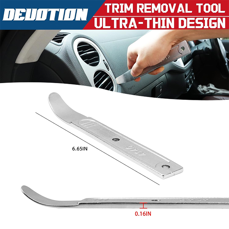 💪⛏️ Car Trim Removal Tool – Metal Core, No More Broken Plastic Pry Bars | DIY Installation Made Easy ✅
