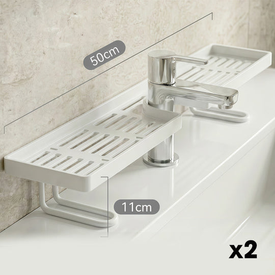 💖HOT SALE 49% OFF💖 No-Drill Kitchen Sink Sponge Holder & Drain Rack