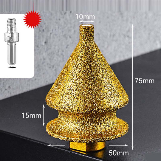 ⚙️ 50% OFF! ✨ Diamond Chamfering Bit for Grinder – Multi-Function, Brazed Diamond, Universal Fit 💎