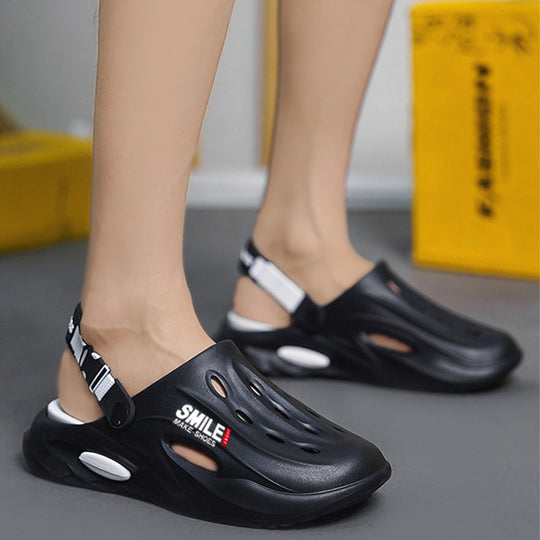 Men's Casual Breathable Adjustable Heel Strap Shoes