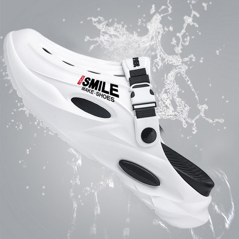 Men's Casual Breathable Adjustable Heel Strap Shoes