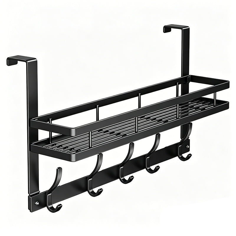 🥳 50% OFF! 🥳 Over The Door Hooks with Storage Basket