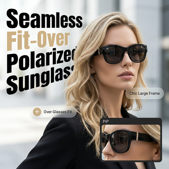 Large Sunglasses to Wear Over Glasses for Women