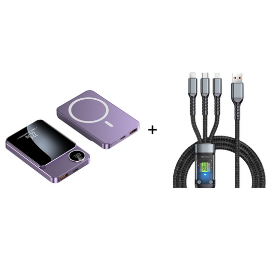 ⏳Time-Limited Special⏰22.5W Power Bank – Magnetic, Slim, Charges 3 Devices At Once– Power Up Anywhere, Anytime✨