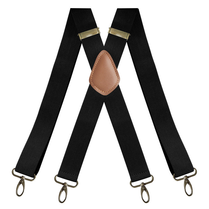🧵👖🌀 LIMITED-TIME 30% OFF! Universal X-Shaped High-Elastic Suspenders – Stretchy & Breathable, No More Sagging Pants, Perfect for Work, Leisure, or Active Days 🏃‍♂️💨